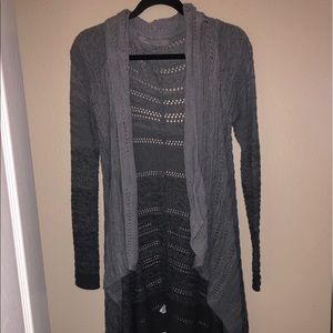 Athleta grey ombré sweater